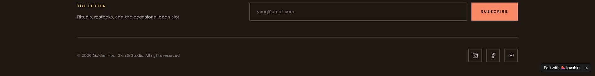 Home page screenshot (part 6 of 6)