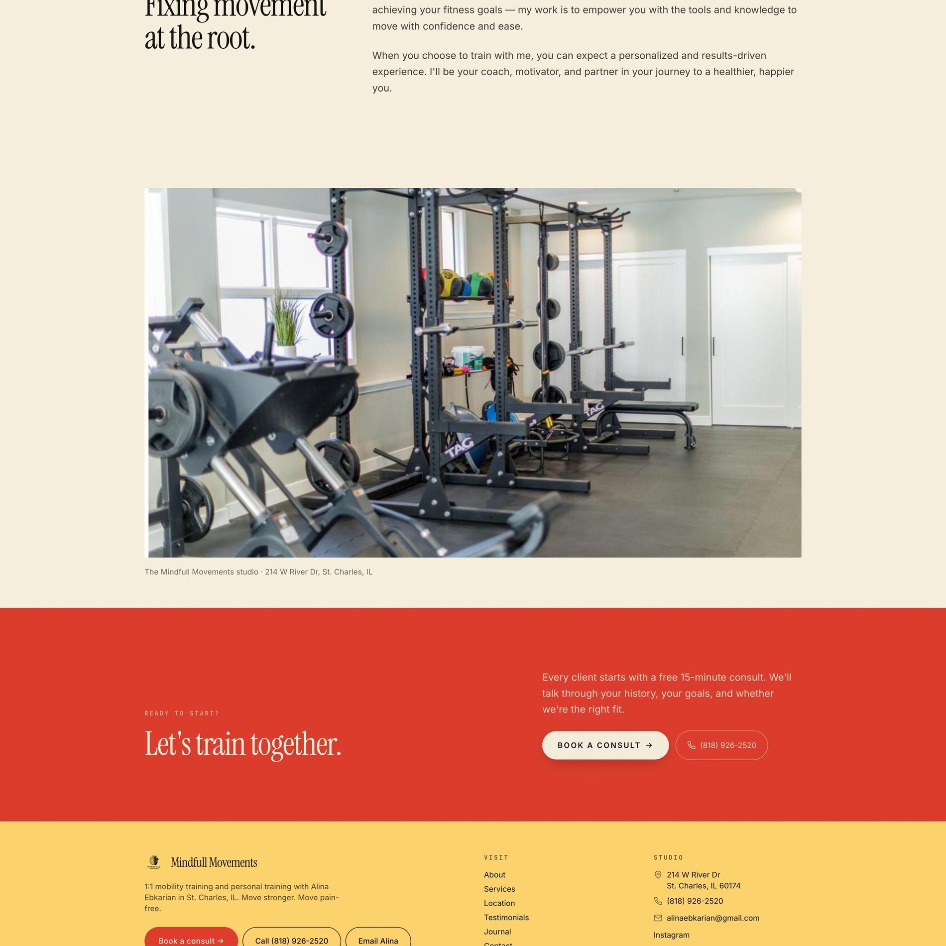 About page screenshot (part 2 of 3)
