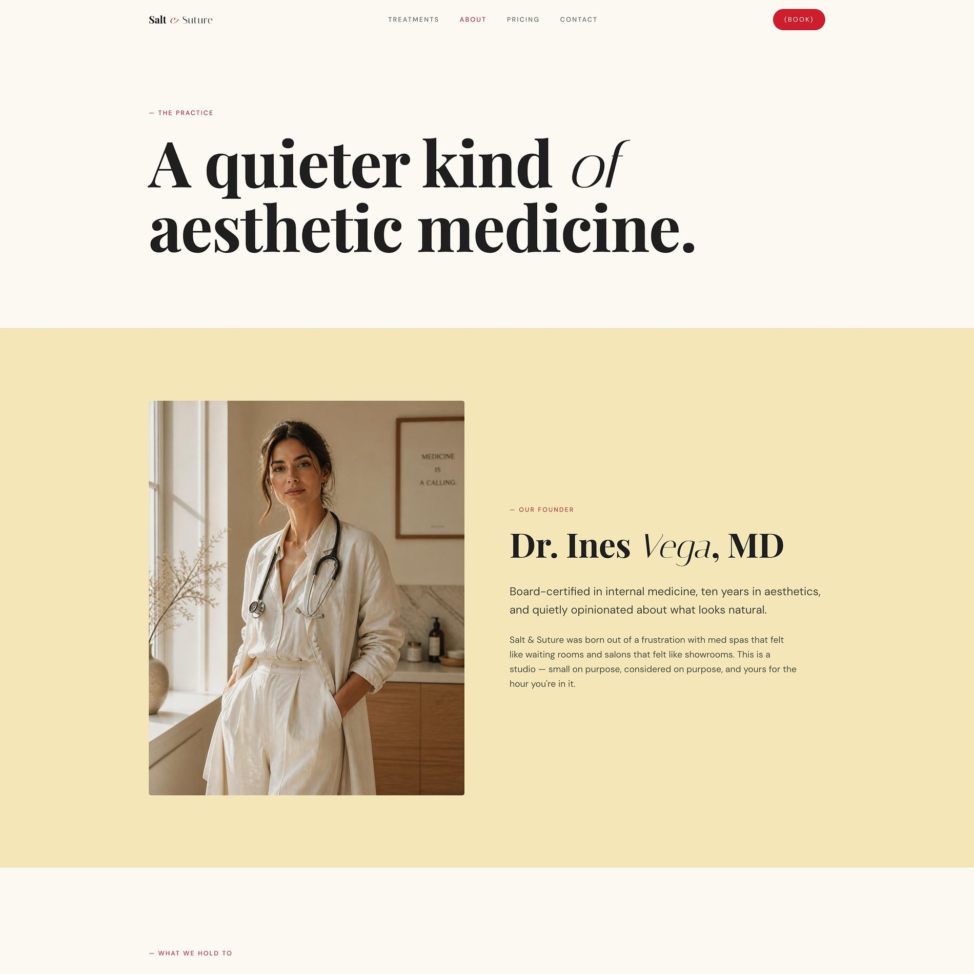 Salt & Suture — The physician & the philosophy (part 1 of 3)